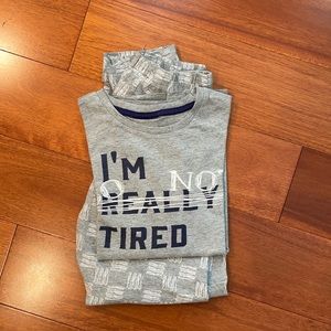 Pajama pants flip back size 9-10